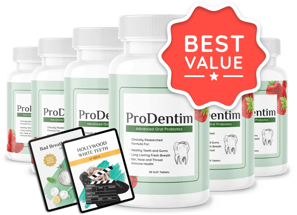 prodentim six bottles pricing